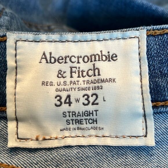Abercrombie & Fitch Jeans Shorts Cutoffs 34 - Picture 2 of 10